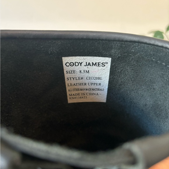 ENGINEER MOTORCYCLE BOOTS - ROUND TOE - Cody James - Full Grain Leather - 8.5 M - Picture 5 of 8